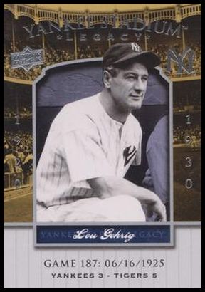 187 Lou Gehrig